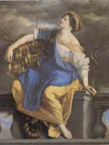 Orazio Gentileschi Public Felicity Surmounting Perils (mk05)